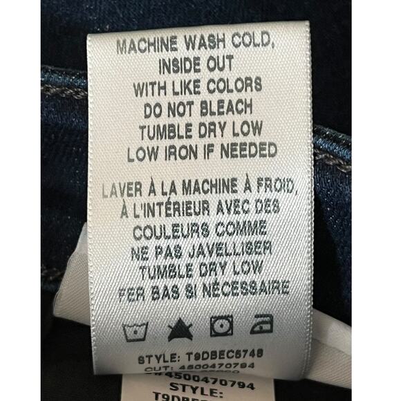 Joe's Jeans The Charlie high rise skinny ankle Becco size 24 - Picture 7 of 7